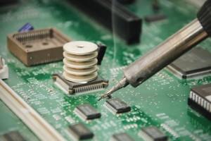 soldering electronic components